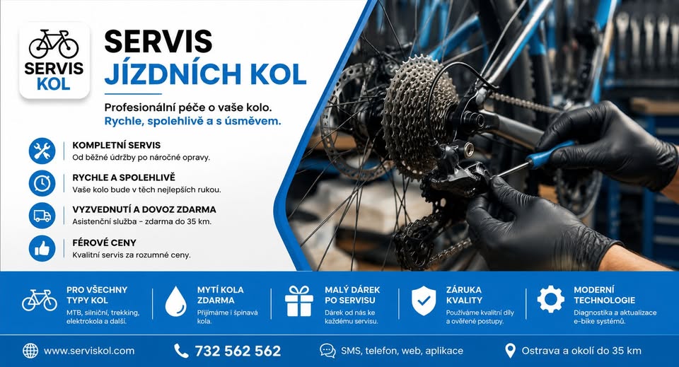 Profesionální servis jízdních kol ServisKol.com