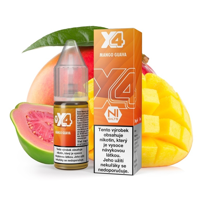 E-liquidy X4 Bar Juice