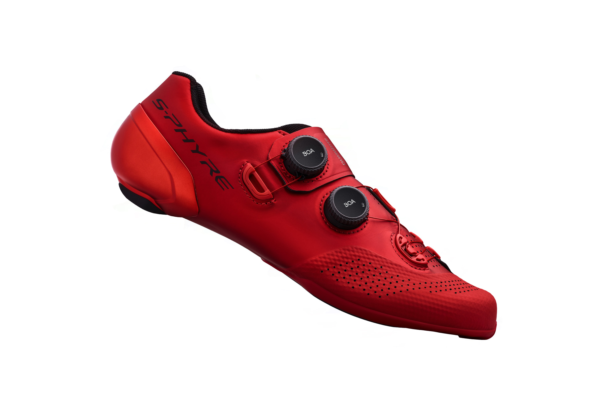 SHIMANO silniční obuv SH-RC902, červená, 41, širší
