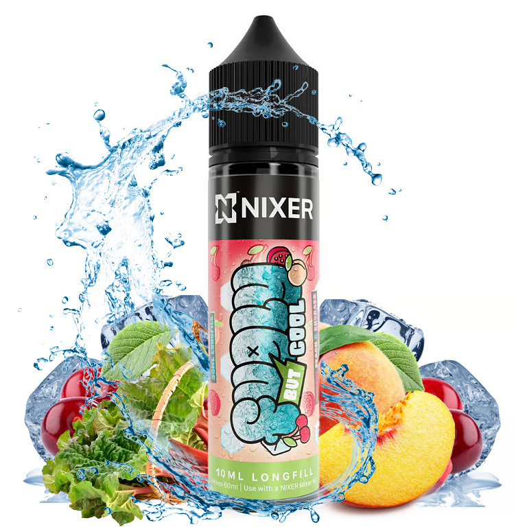 Nixer Fugly S & V Cherry, Peach & Rhubarb 10 ml