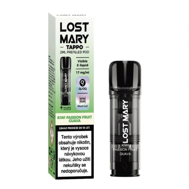 Elf Bar Lost Mary Tappo cartridge Silky Tobacco 17 mg