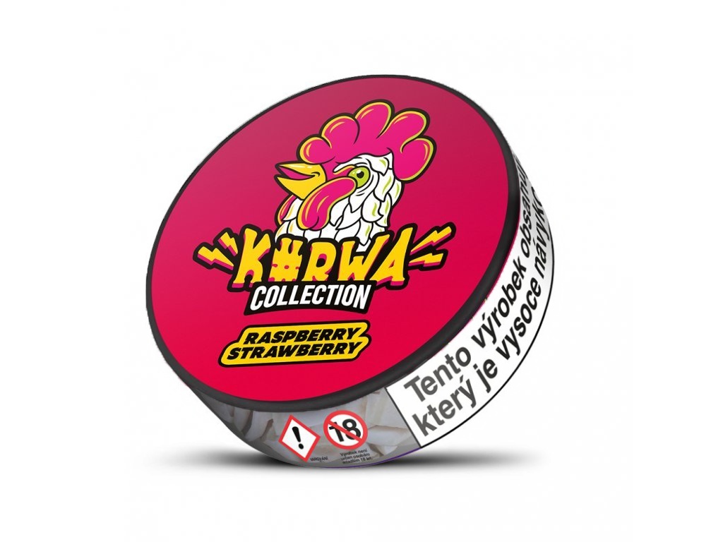 Kurwa Collection Raspberry Strawberry 12mg 20 sáčků