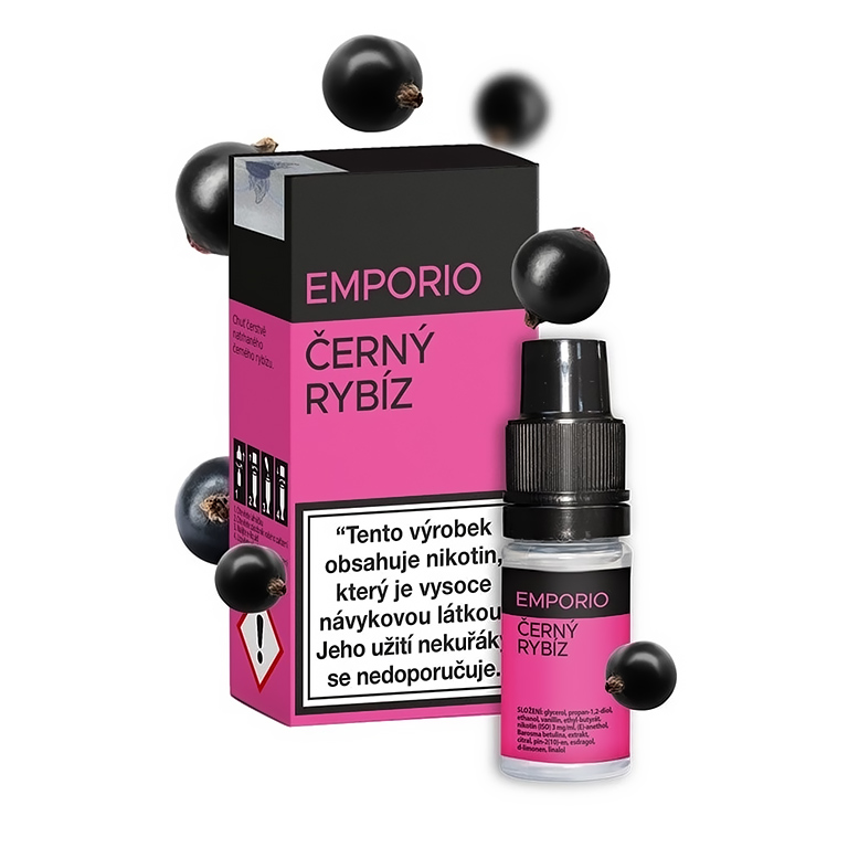 Imperia Emporio Černý Rybíz 10 ml 9 mg