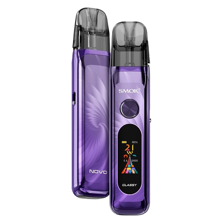 SMOK Novo Classy Pod kit 1350 mAh Pink Rose 1 ks Barva: Light Lilac