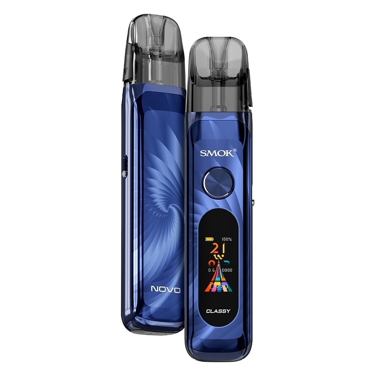 SMOK Novo Classy Pod kit 1350 mAh Pink Rose 1 ks Barva: Sapphire Blue