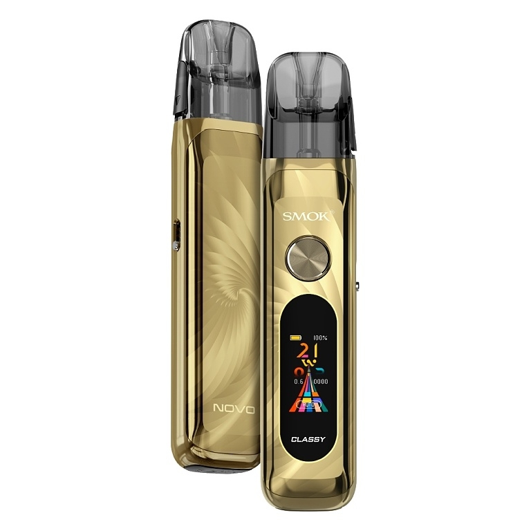 SMOK Novo Classy Pod kit 1350 mAh Pink Rose 1 ks Barva: Lustrous Gold