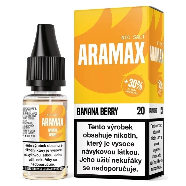 Aramax Salt Banana Berry 10 ml 20 mg