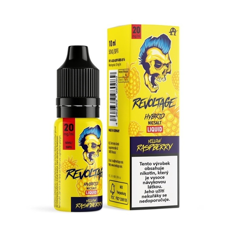Revoltage Yellow Raspberry 20mg 10ml KU 1ks