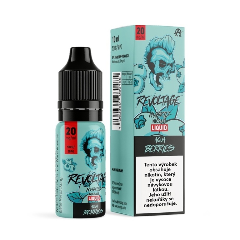 Revoltage Aqua Berries 20mg 10ml KU 1ks