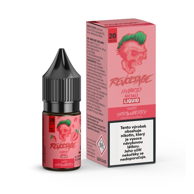 Revoltage Super Strawberry 20mg 10ml KU 1ks