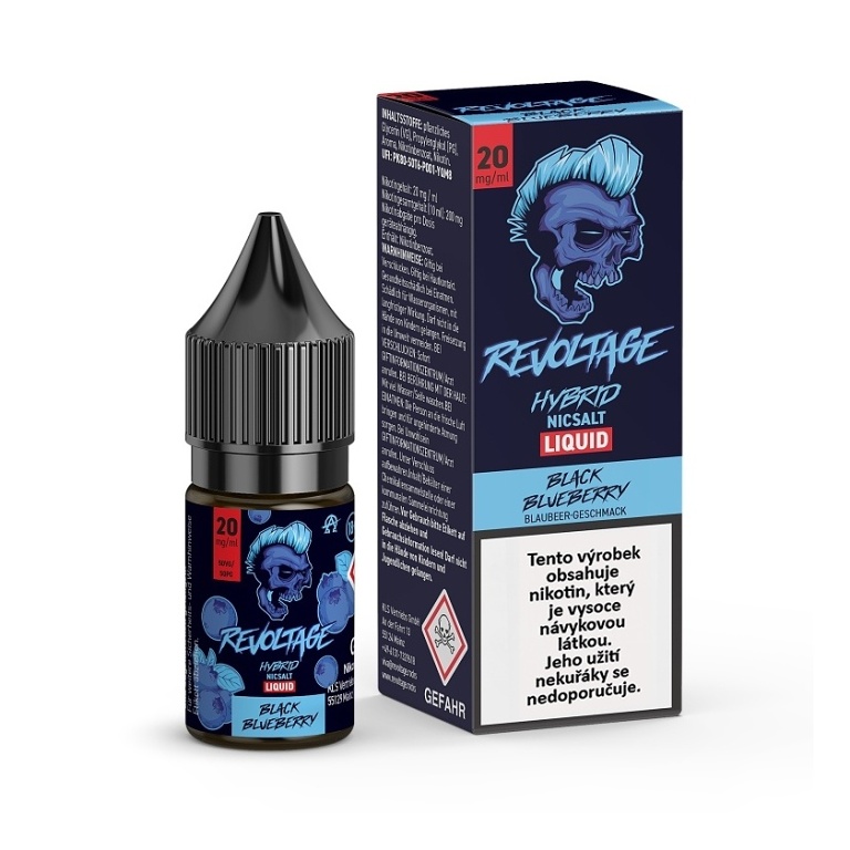 Revoltage Black Blueberry 20mg 10ml KU 1ks