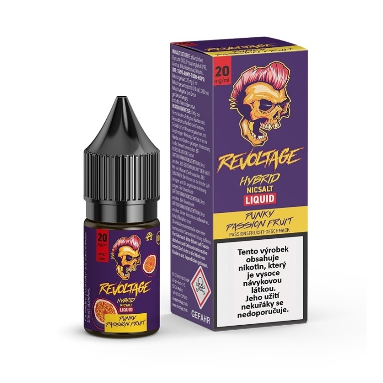 Revoltage Punky Passionfruit 20mg 10ml KU 1ks