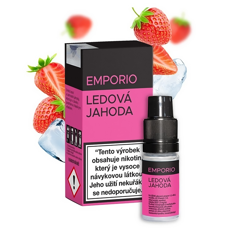 Imperia Emporio Ledová Jahoda 10 ml 12 mg