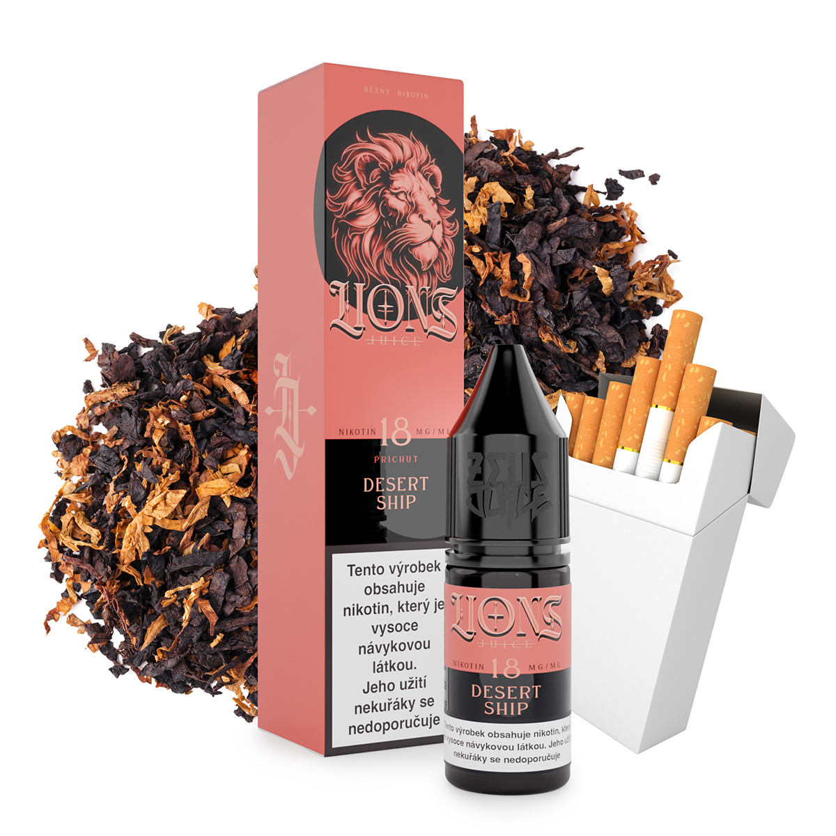 Lions Juice Desert Ship freebase 10 ml 18 mg