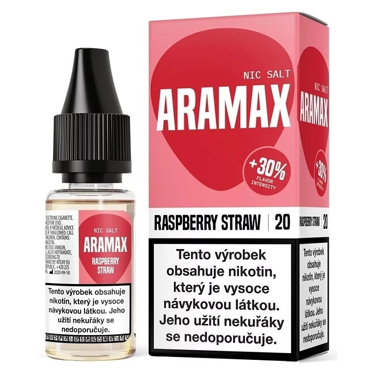 Aramax Salt Raspberry Straw 10 ml 20 mg