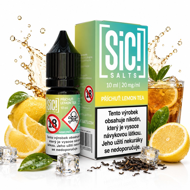 Sic!Salts Salt Lemon Tea Ice 10 ml 20 mg