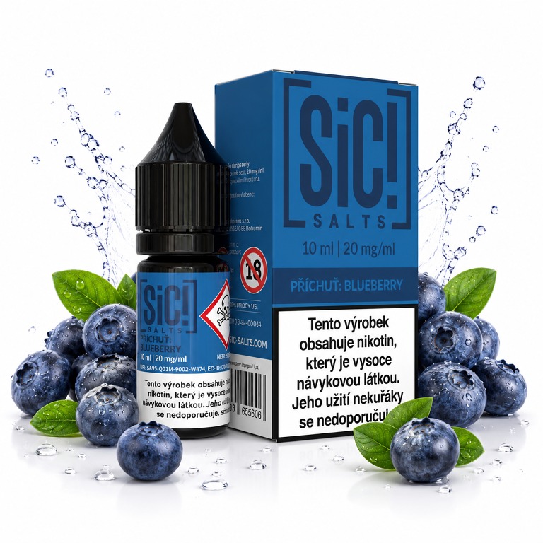 Sic!Salts Salt Blueberry Ice 10 ml 20 mg