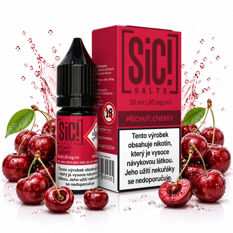 Sic!Salts Cherry 10 ml 20 mg