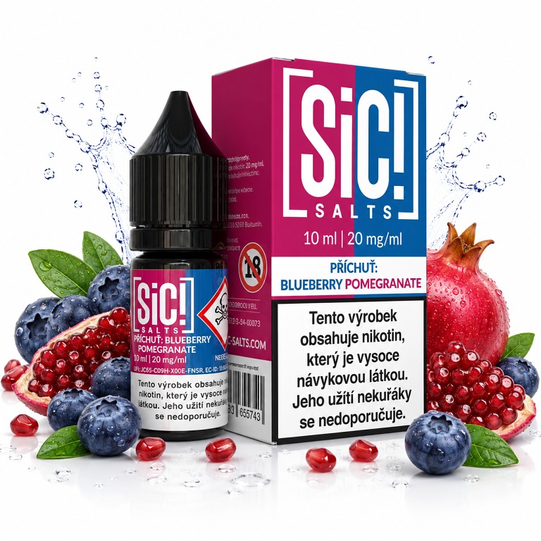 Sic!Salts Blueberry Pomegranate 10 ml 20 mg