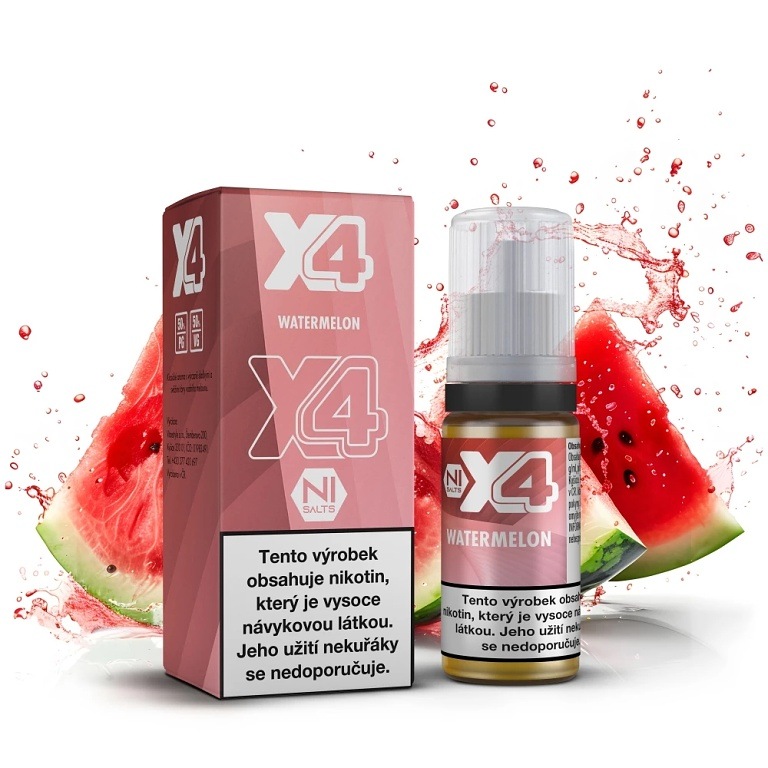 X4 Bar Juice Watermelon 10 ml 10 mg