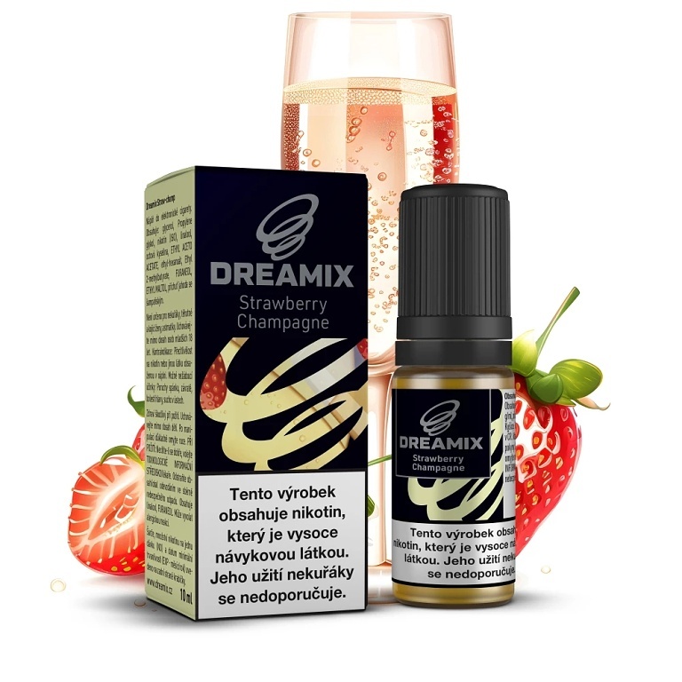 Dreamix Strawberry Champagne 10 ml 12 mg