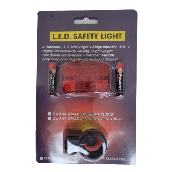 Světlo zadní LED/blikačka 9500, 3 diody