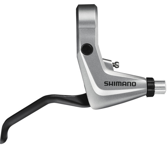 SHIMANO brzd. páka ALIVIO BL-T4000 pro V-brzdu levá 3 prstá stříbrná