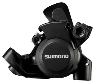 SHIMANO brzda Sil-ostatní BR-RS305 kot (hydr) třmen zadní flat mount polymer + chladič šr.25mm