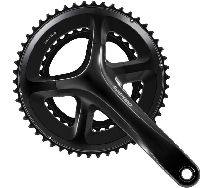 SHIMANO kliky 105 FC-RS520 integr.klika 2x12 172,5 mm 50x34z černá bez BB misek bal