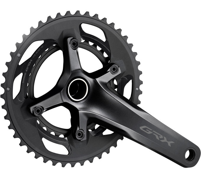SHIMANO kliky GRX FC-RX600-11 integr.klika 2x11 175 mm 46x30z bez BB misek bal