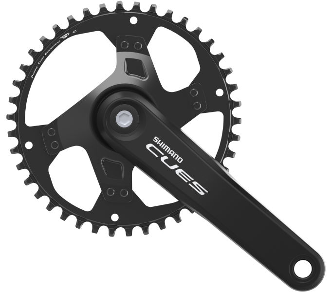 SHIMANO kliky CUES FC-U4000-1 4hran 1x9/10/11 175 mm 42z bez krytu bal