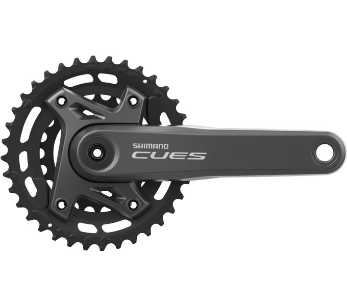 SHIMANO kliky CUES FC-U6000-2B integr.klika 2x9/10/11 170 mm 36x22z bez krytu bez BB misek ř.l. +3mm