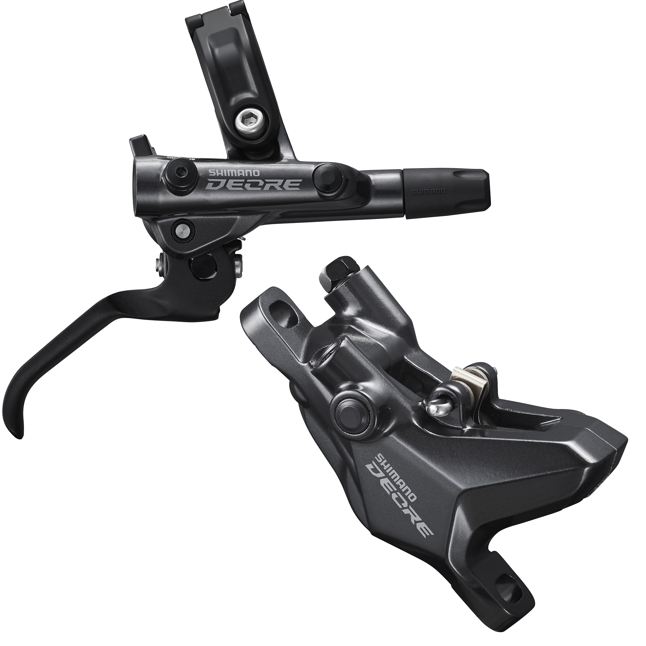 SHIMANO kot brzd-set DEORE BR-M6100+BL-M6100 zad/pravá J-kit (BL) bez adapt polymer BH90/170cm