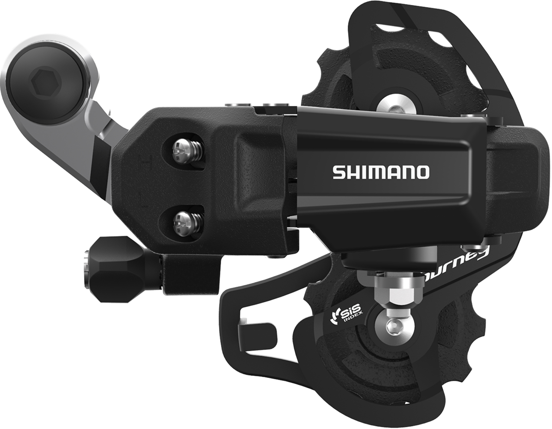 SHIMANO přehazovačka TOURNEY RD-TY200 SS typ 6/7 rychl klasická pruž černá bal
