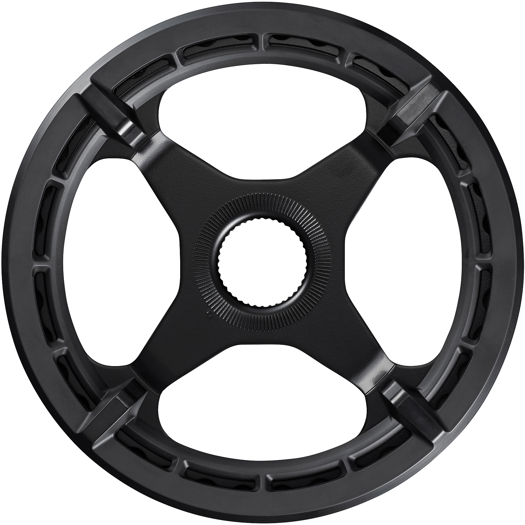SHIMANO E-BIKE SYSTEMS převodník E5000/SM-CRE50, 104 mm / 46,5 mm s krytem, černá, 38 z.