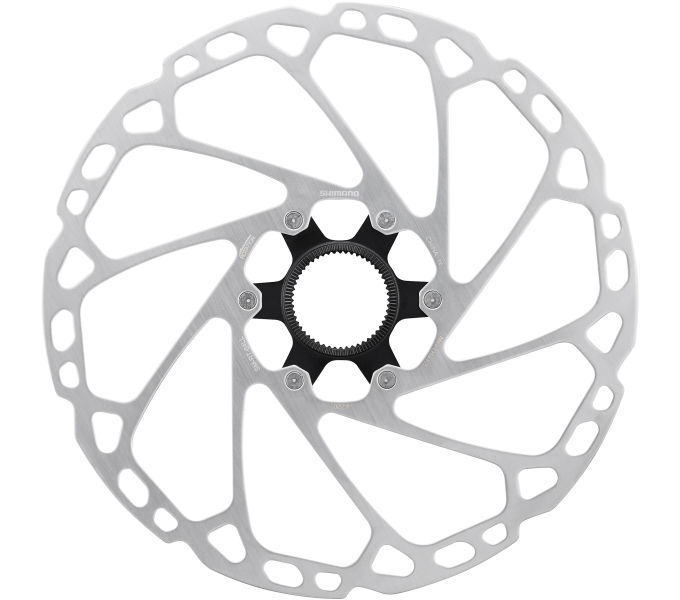 SHIMANO brzdový kotuč DEORE SM-RT64 center lock 220 mm + lock ring vnější bal
