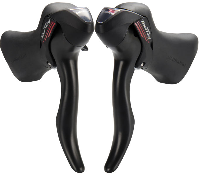SHIMANO řad/brzd páčka A050 ST-A070 pár 2 x 7 rychl pro sil/can brz