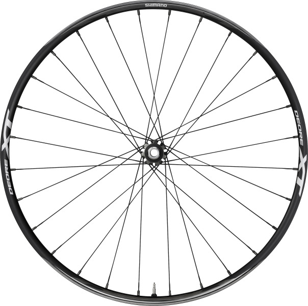 SHIMANO zapletené kolo přední WH-M8000-27,5 XT 27,5", 28 děr, pro center lock 15 mm E-thru osa CL/TU