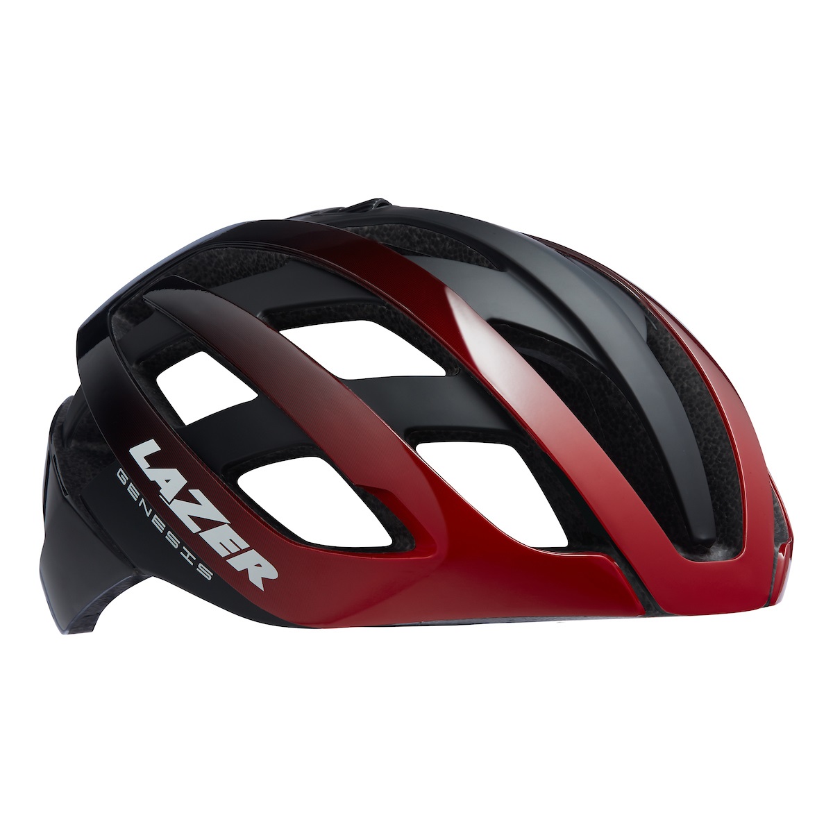 LAZER silniční přilba GENESIS, černá/červená, S/52-56 cm