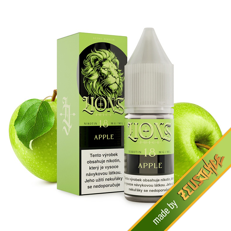 Lions Juice Apple freebase 10 ml 6 mg