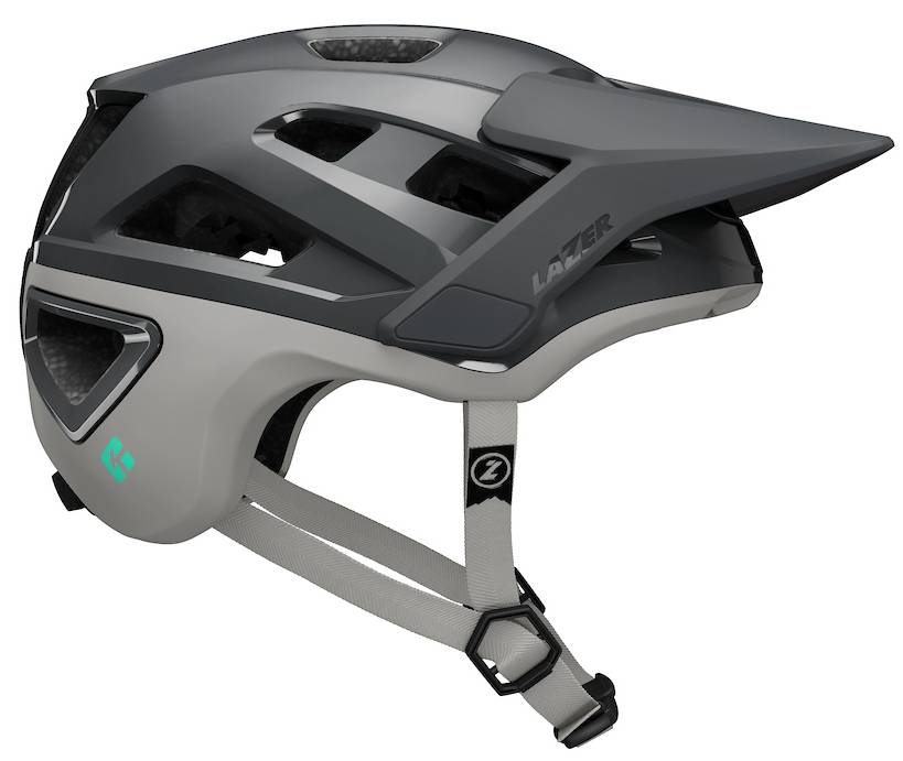 LAZER MTB přilba JACKAL KinetiCore, matná šedá, L/58-61 cm
