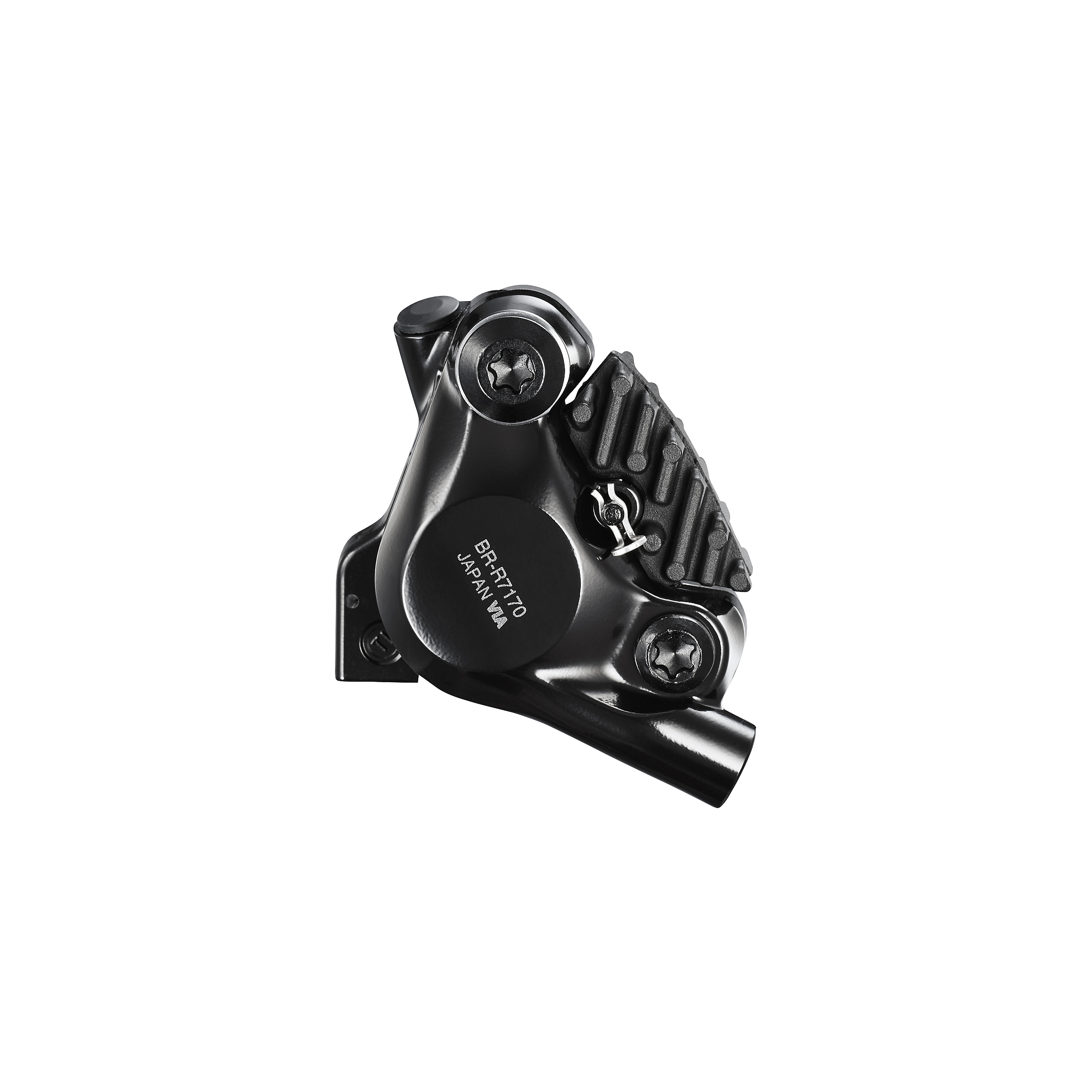 SHIMANO brzda 105 BR-R7170 kot (hydr) třmen přední flat mount polymer + chladič černá pro 160 RT