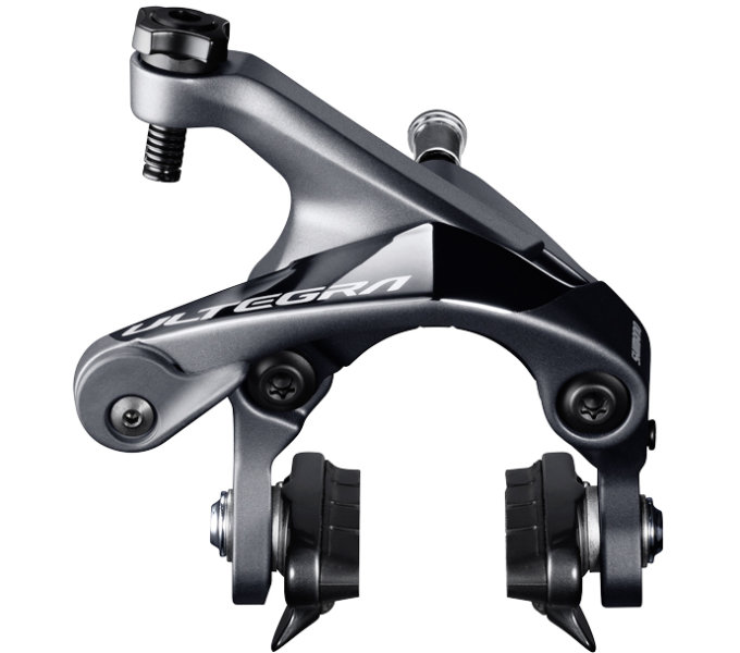 SHIMANO brzda ULTEGRA BR-R8000 silniční zadní výška 51 mm botky R55C4 šr.10,5mm