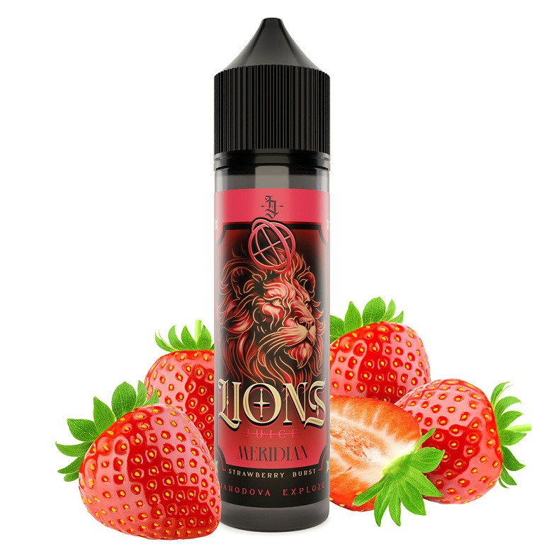 Lions Juice - S&V - Meridian - 10ml  Jahodová exploze