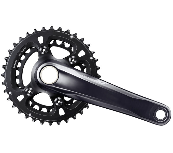 SHIMANO kliky XT FC-M8120 integr.klika 2x12 175 mm 36x26z bez BB misek ř.l.+3mm outboard bal
