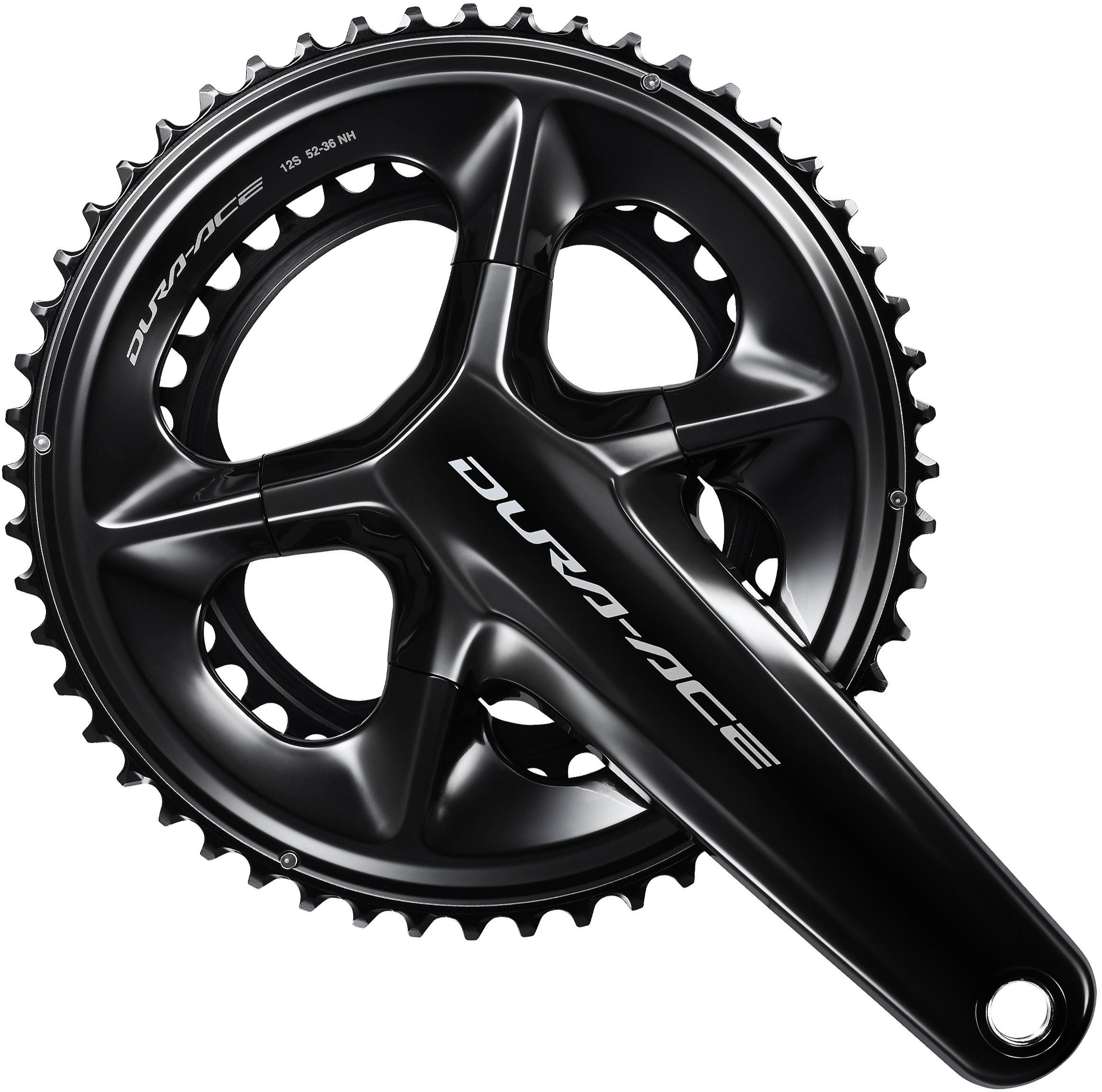 SHIMANO kliky DURA-ACE FC-R9200 integr.klika 2x12 170 mm 52x36z bez BB misek