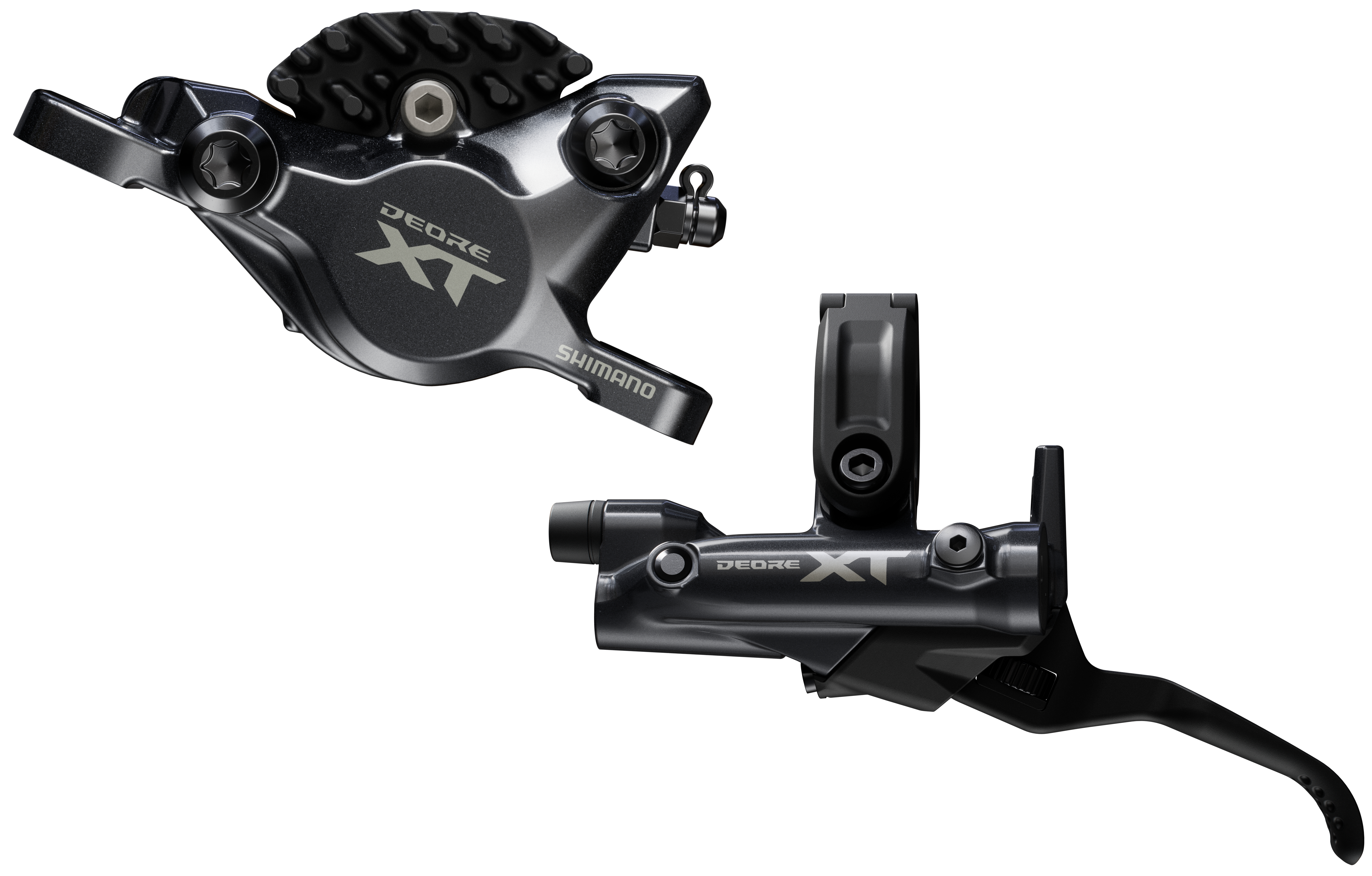 SHIMANO kot brzd-set XT BR-M8200+BL-M8200 před/levá J-kit (BL) bez adapt polymer BH90/100cm