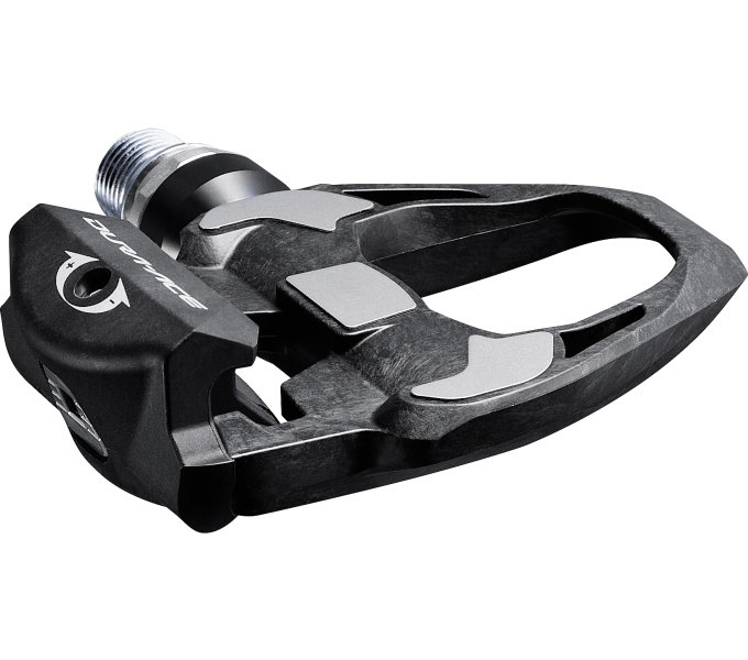 SHIMANO pedály DURA-ACE PD-R9100 SPD-SL zarážky SM-SH12 bez odrazek