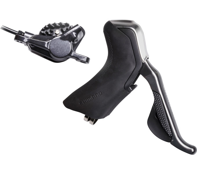 SHIMANO kot brzd-set Sil-ostatní BR-RS785+ST-R785 zad/pravá Di2 bez adapt polymer BH59/170cm + oliva