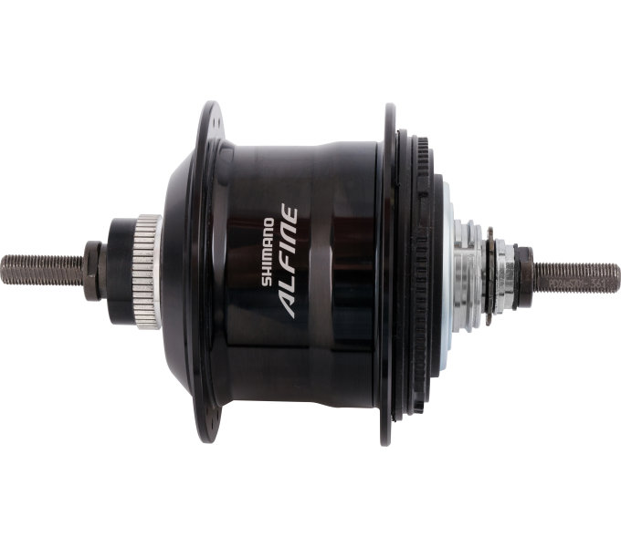 SHIMANO nába ALFINE SG-S7001-11 OLD 135 mm 11 rychl 36 děr kot / CL černá osa 187mm
